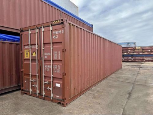 (Yokohama Port!!)ISO 40FT-HI Dry Container / Used...... เก็บในสภาพ port/CW