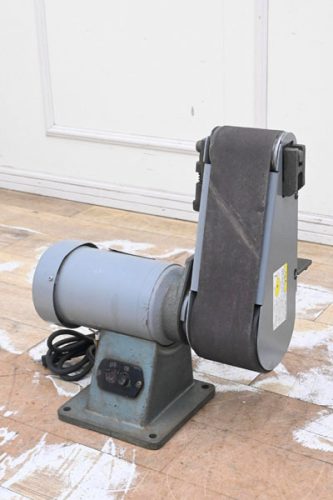 IP076 เครื่องเจียรสายพาน Hitachi Koki 100mm BG-100 มือสอง