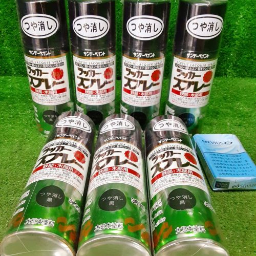 Sumitomo d766 Dainippon Paint Sunday Paint Lacquer Spray Matte Black 300มล./1ขวดชุดรวม 7 ชิ้น
