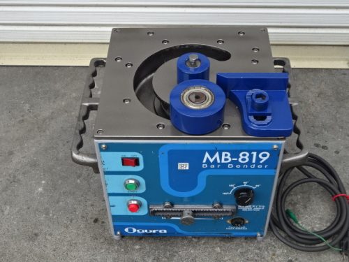 MB-819 เครื่องดัดเหล็กเส้น Bar Bender Ogura