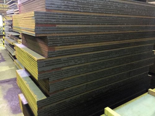 วางแผ่นเหล็ก 5×10 1,524×3,048 แผ่นเหล็กก่อสร้าง Made in Japan New