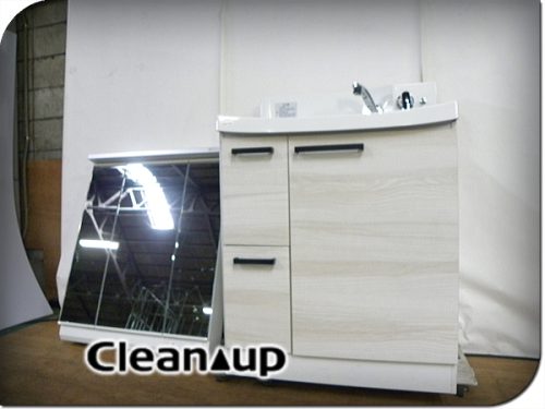สิ่งของจัดแสดง Unused Cleanup FANCIO w75 กระจกสามด้าน/ตู้กระจก/โต๊ะเครื่องแป้ง 250,000 ymm4705k
