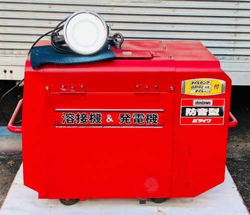 Shindaiwa Shindaiwa (Yamabiko) เครื่องเชื่อม EGW145M เครื่องยนต์ขนาดกะทัดรัดทรงพลังเสียงรบกวนต่ำเป็นพิเศษ + ยืนยันการทำงานของเครื่องเชื่อม (รับรถก่อนได้ก่อน)