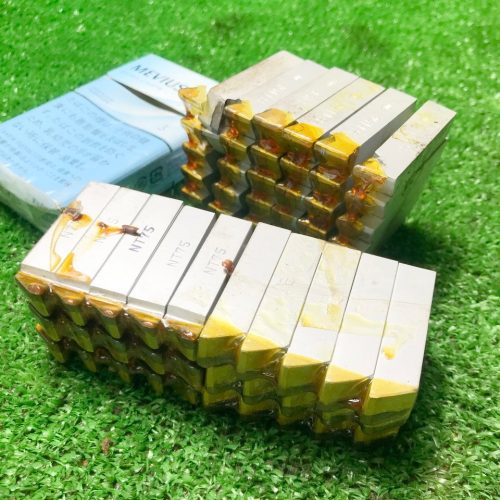 Risou g785 รวม 60 ชิ้นดอกเครื่องมือคาร์ไบด์/เครื่องมือเครื่องมือคาร์ไบด์ประสาน (ST15E) ความยาวรวมประมาณ. เส้นผ่าศูนย์กลางเพลาประมาณ 45 มม. เครื่องมือตัด 10 มม. เครื่องกลึง/เครื่องมือกล