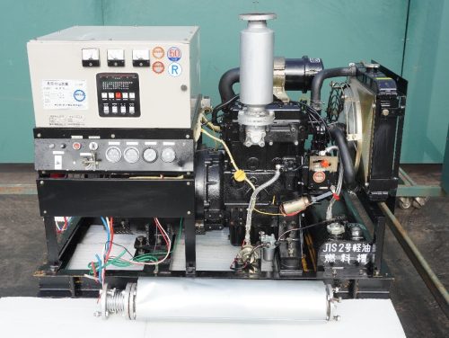 Nishi P Yanmar เครื่องกำเนิดไฟฟ้าดีเซลส่วนตัวแบบปกติเครื่องยนต์ HS-ZK 3T84HL-GH 3E-689