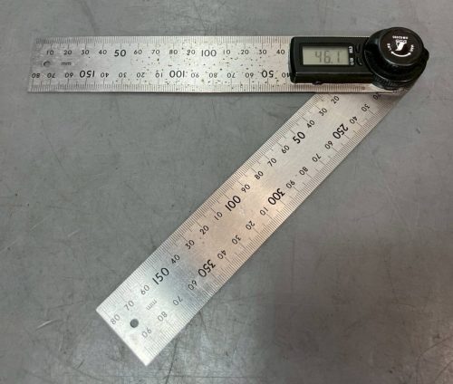 ไม้โปรแทรกเตอร์ดิจิตอล Shinwa 20ซม. 62495 Protractor King Tool (3077K)