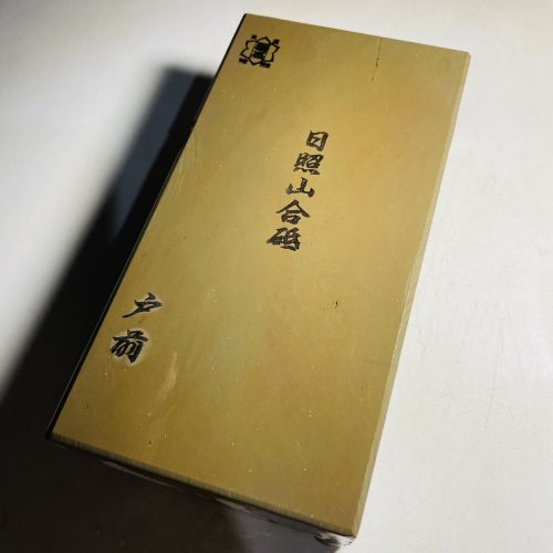 หินลับมีดธรรมชาติ Shohonyama Gosho Nisshoyama Tomae 1562g หินลับมีดตกแต่ง / สิ่วเครื่องบินเครื่องมือช่างไม้ใบเลื่อยมีดมีดโกนสมาคมหินลับธรรมชาติเกียวโต
