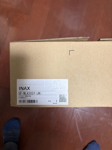 ก๊อกผสมอ่างล้างหน้าแบบก้านโยก INAX SF-WL430SY (JW) สินค้ายังไม่ได้ใช้ INAX