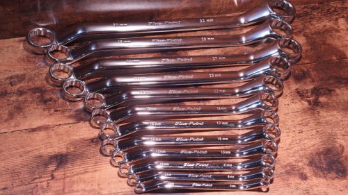 12 Snap-on Snap-on Blue Point ประแจกล่อง 45 องศา Offset Box ประแจ 6-32mm