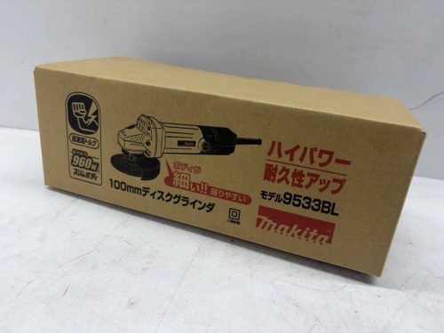 (สินค้าที่ไม่ได้ใช้) Makita Makita 100mm เครื่องเจียรจาน 9533BL 100V 720W ความเร็วต่ำแรงบิดสูงเครื่องมือไฟฟ้าขัดเจียรตัด