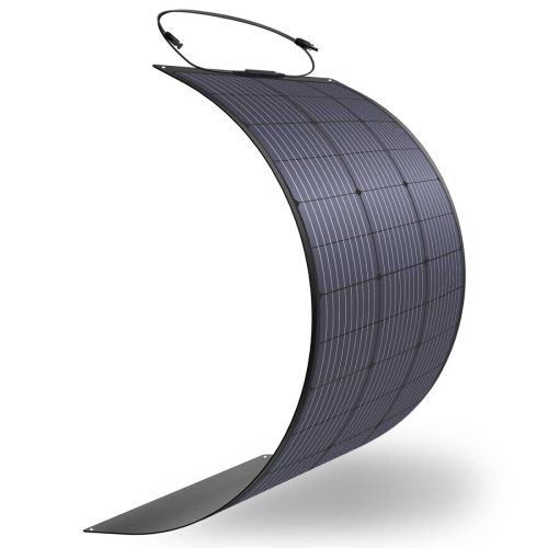 ใหม่แผงโซลาร์เซลล์ใหม่ 100W 20V ชาร์จคริสตัลเดี่ยวแบบยืดหยุ่น ETFE 30 องศา Bendable ประสิทธิภาพการแปลง 22% ประสิทธิภาพสูงพิเศษ ULTRA LIGHT Eyelet Disaster Prevention ไฟฟ้าดับ Yinleader
