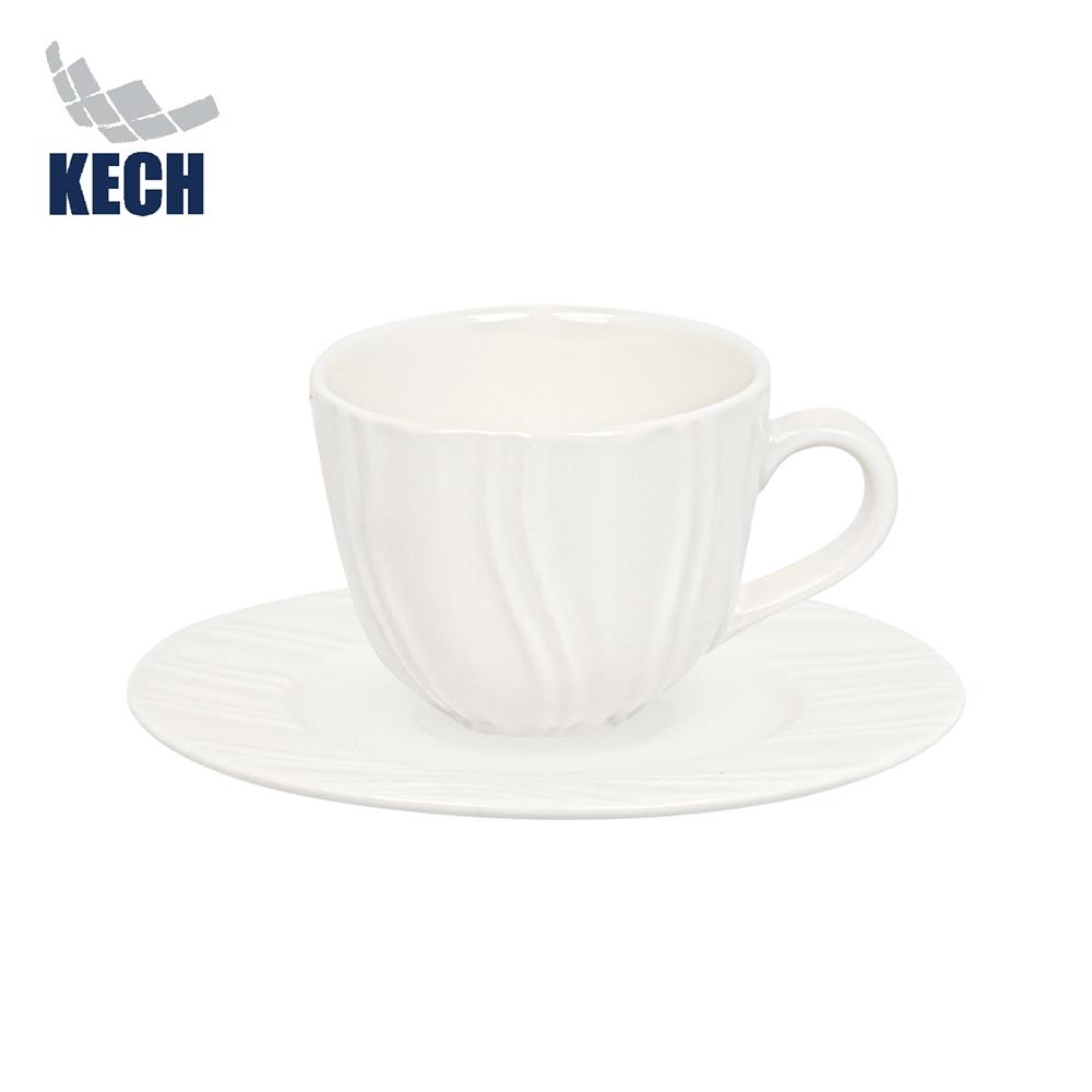 ชุดถ้วยกาแฟเซรามิก 250 มล. KECH DELEE
