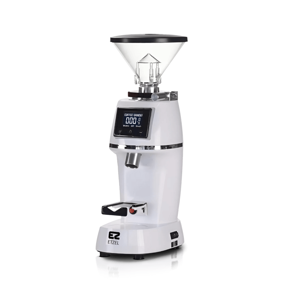 เครื่องบดเมล็ดกาแฟ ETZEL รุ่น SN026 เฟืองบดกาแฟ ไทเทเนียม 60 มม. (ขาว)