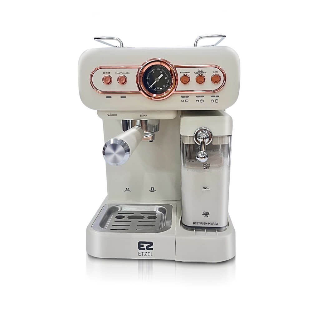 เครื่องชงกาแฟทำฟองนมอัตโนมัติ ETZEL รุ่น SN309 แรงดัน 20 บาร์ (ชงแบบแคปซูลได้)