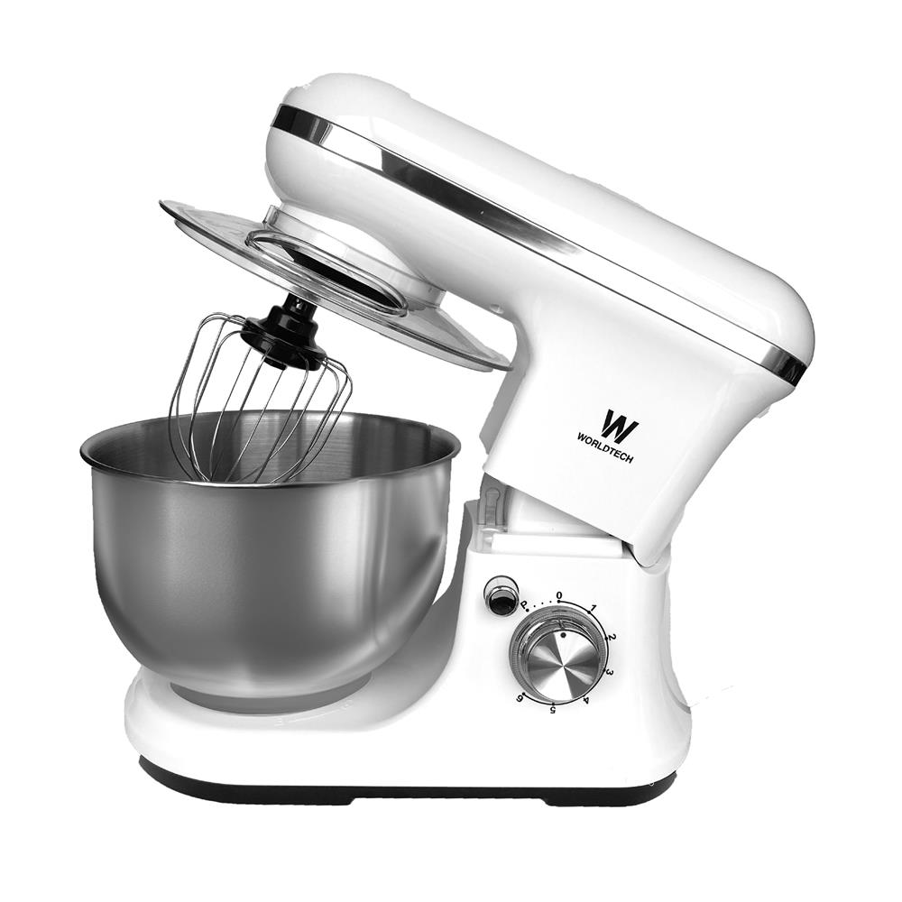 เครื่องผสมอาหาร WORLDTECH WT-SM50 5 ลิตร สีขาว