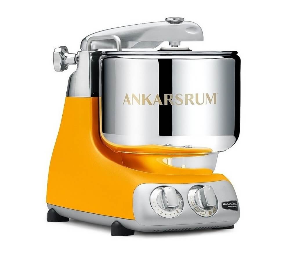 เครื่องนวดแป้งขนมปัง Ankarsrum Assistent AKM6230SB 7 ลิตร 1500 วัตต์ สีเหลือง