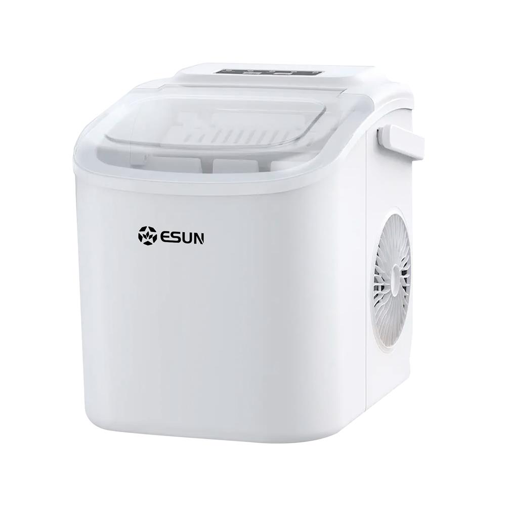 เครื่องทำน้ำแข็งอัตโนมัติ ESUN EIM-17W 1.2 ลิตร สีขาว