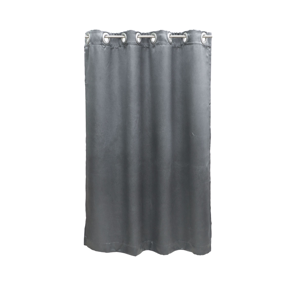 DECOS ม่านประตูตาไก่ ขนาด 150x220 ซม. รุ่น CENNO สีเทาเข้ม