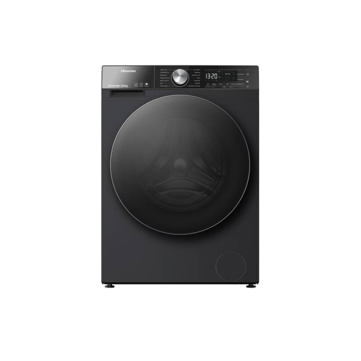 HISENSE เครื่องซักอบผ้าฝาหน้า 12/8 กก. รุ่น WD5S1243BB