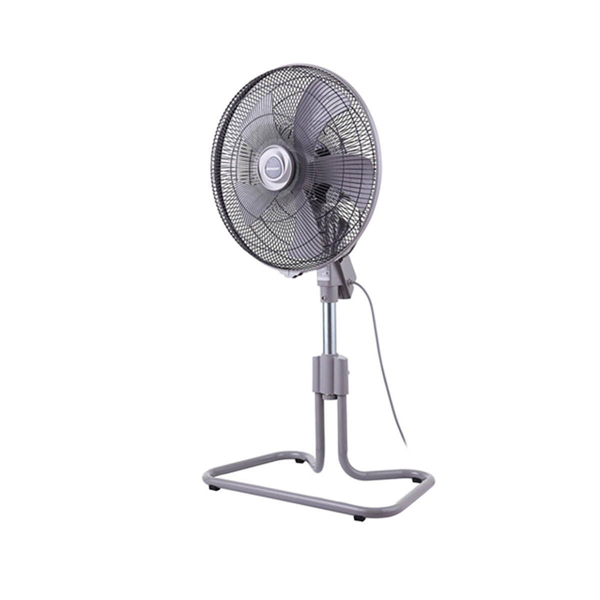 SHARP พัดลมอุตสาหกรรม ตั้งพื้นสไลด์ 18 นิ้ว รุ่น PJC-A18 สีเทา