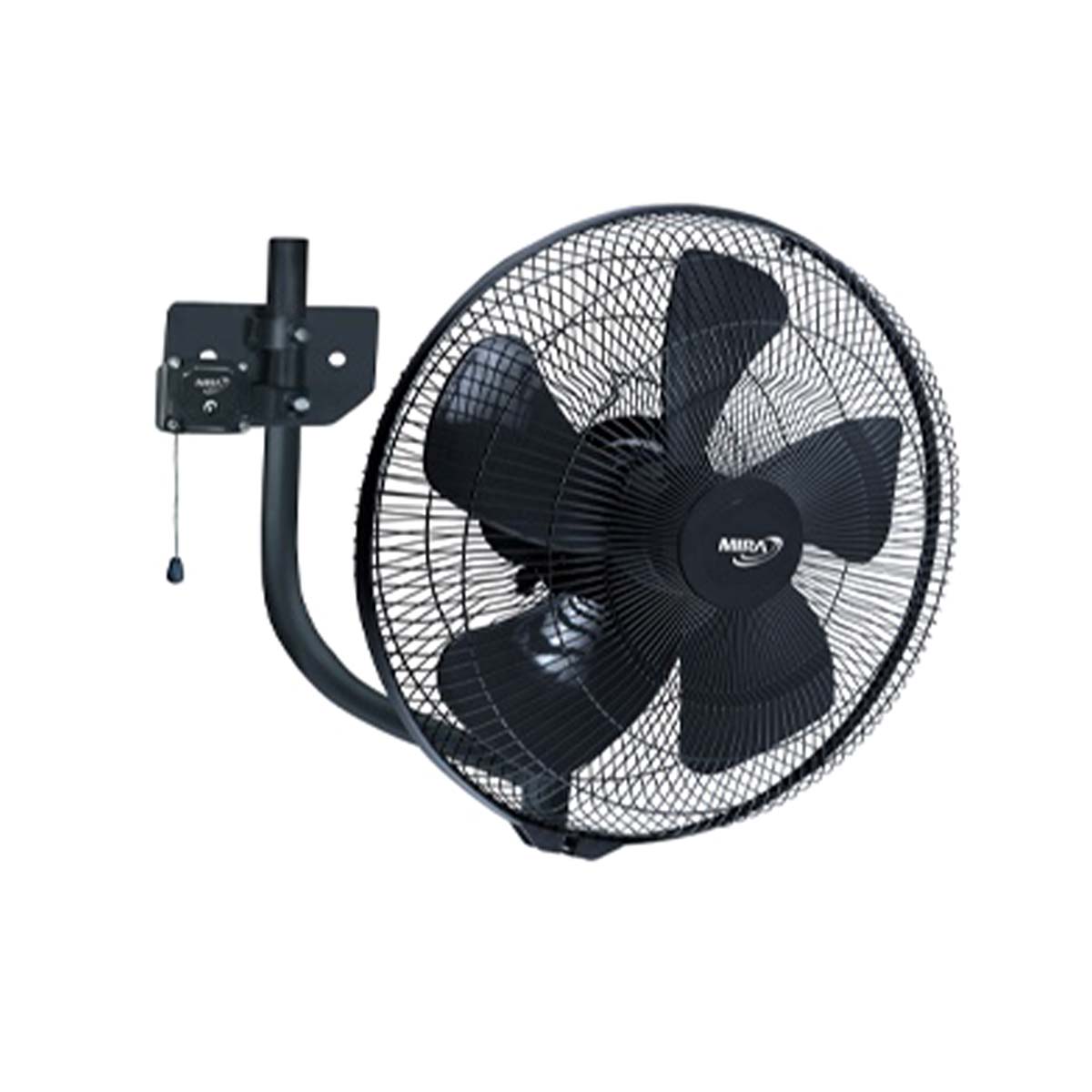 MIRA พัดลมอุตสาหกรรม ติดผนัง 22 นิ้ว รุ่น MT-228W สีดำ