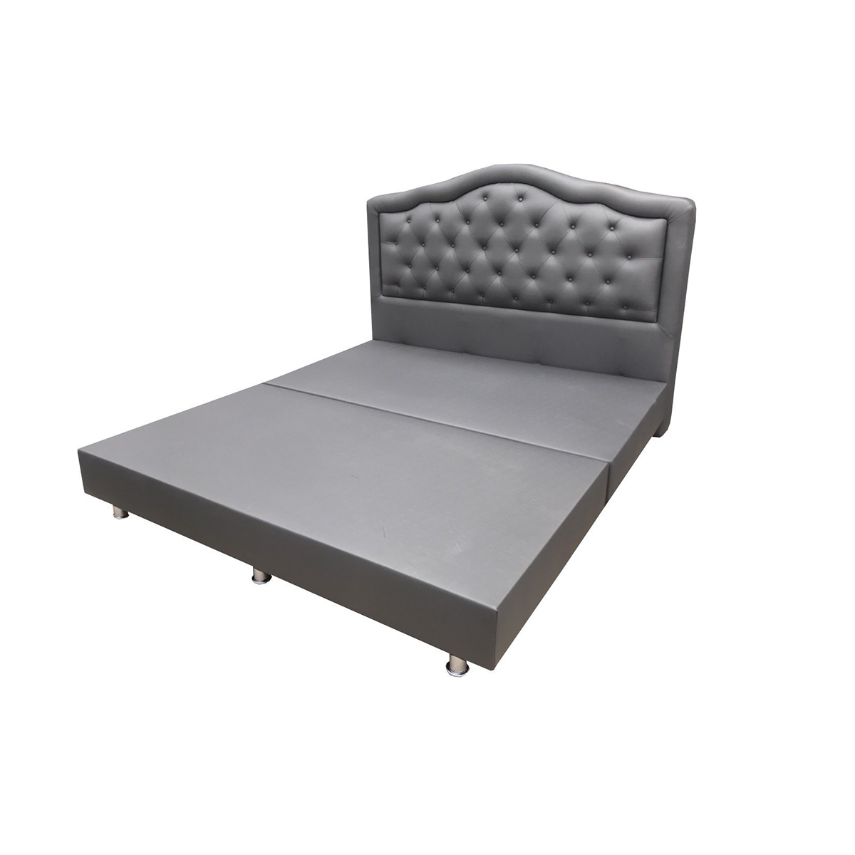 SANTASIA เตียงผ้า 3.5 ฟุต รุ่น DREAM HEAVEN สีเทา