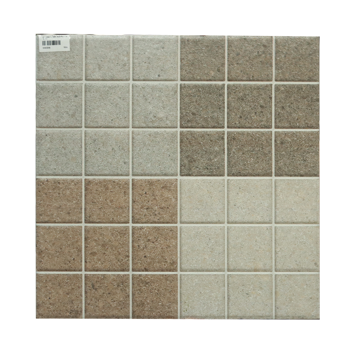 ดูราเกรส กระเบื้องพื้น เซรามิค 12 x 12 A ลาย เวิลด์สโตน มิกซ์บราวน์ สีน้ำตาล (กล่อง 11)
