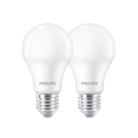 หลอด LED PHILIPS A60 ESSENTIAL 9 วัตต์ DAYLIGHT E27 (แพ็ก 2 ชิ้น)