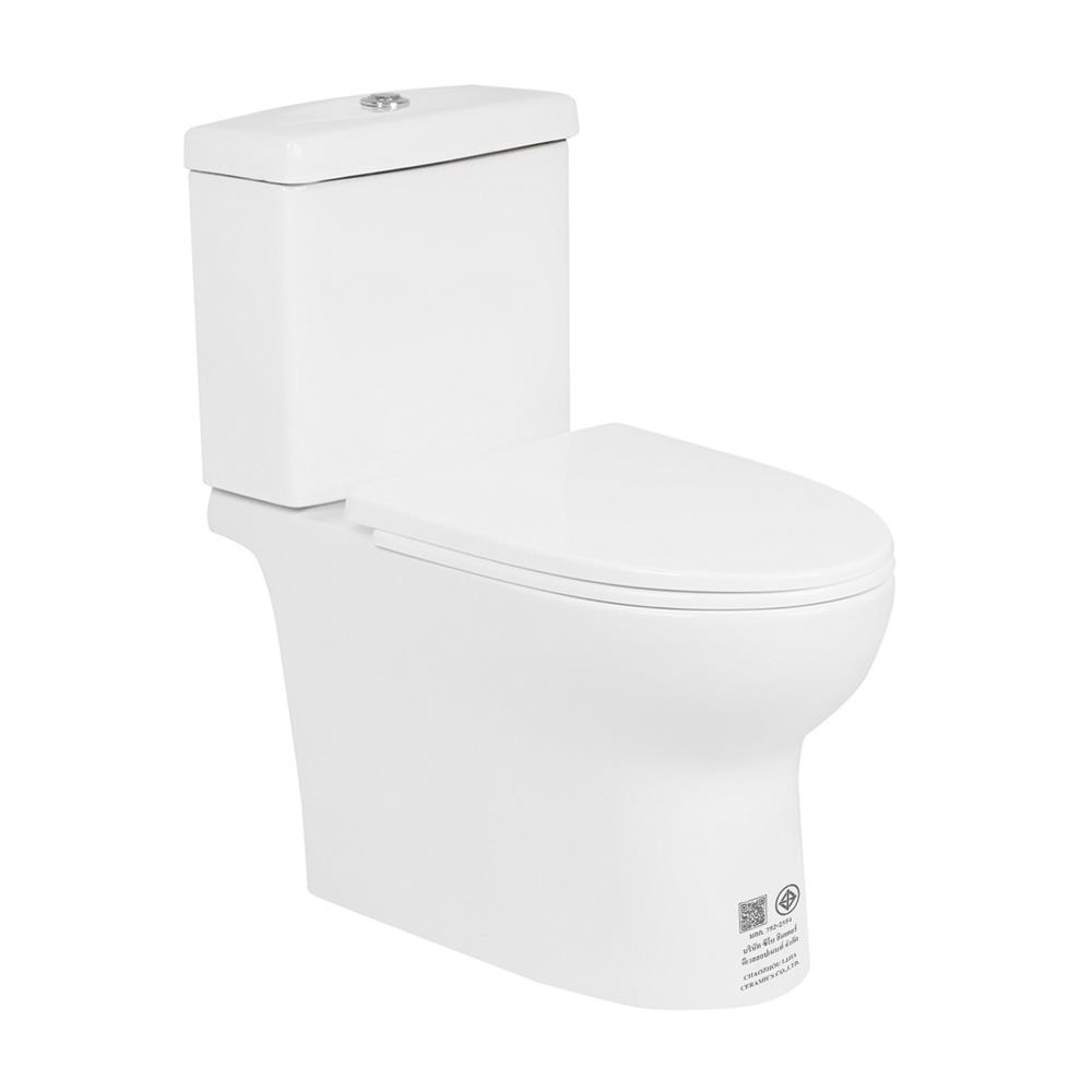 สุขภัณฑ์ 2 ชิ้น MOYA 013 3/6 ลิตร สีขาว