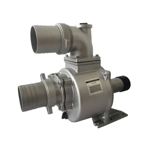 BISON ปั้มน้ำเพลาลอย รุ่น SU-100  4 สีเงิน