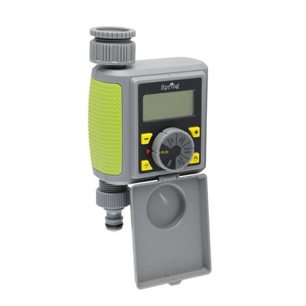 เครื่องตั้งเวลารดน้ำอัตโนมัติ SPRING DGH2601 สีเทา-เขียว