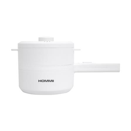 หม้ออเนกประสงค์ HOMMII HSH-18 สีขาว 2 ลิตร