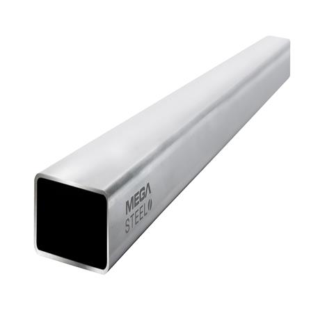 ท่อเหล็กเหลี่ยม หนา 1.5 มม. MEGA STEEL 75x75 มม.