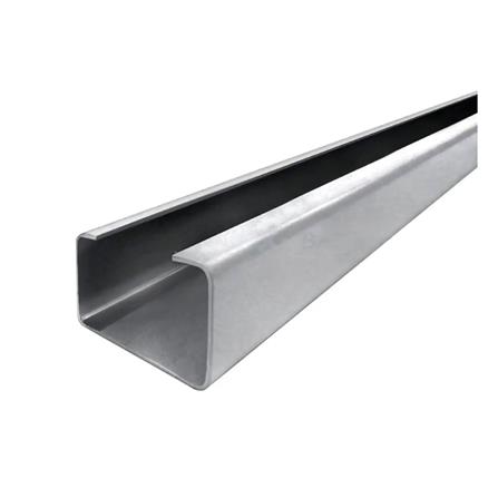 เหล็กตัวซีมีขอบ (GI) TMT 100x50x20 มม. 2.3 มม. 6 ม.