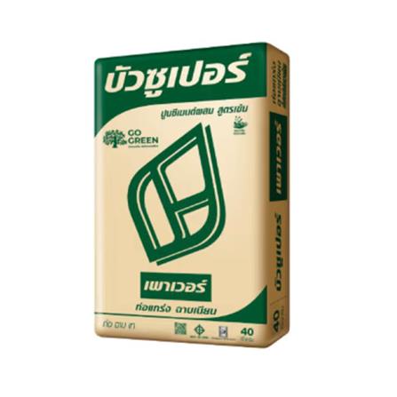 ปูนซีเมนต์ BUA ดอกบัวซูเปอร์ 40 กก.
