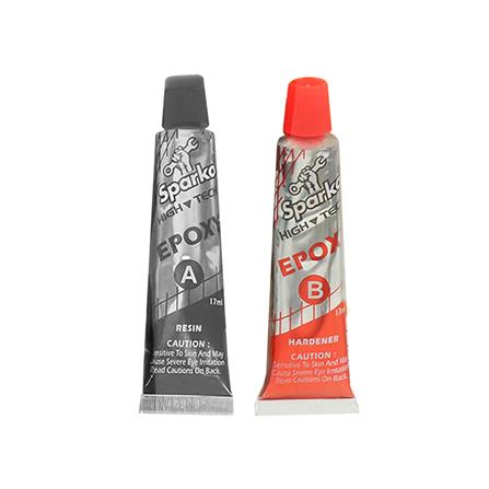 กาวอีพ็อคซี่งานเหล็ก SPARKO 34มิลลิ ลิตร สีเทา