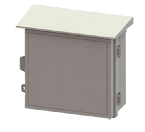 Racer ตู้พลาสติกแบบมีหลังคาไซส์ 02 รุ่น RCR02 สีเทา