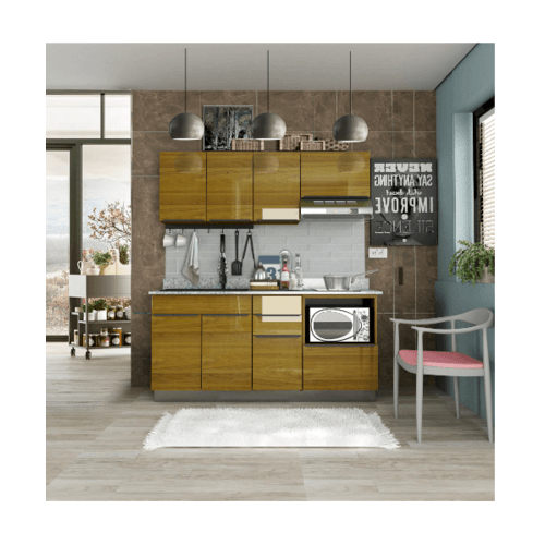 KITZCHO ชุดคอมแพคสีสักทอง 1.84 เมตร GLOSSY KEM-GLR-C-FT-00184-GT สีสักทอง