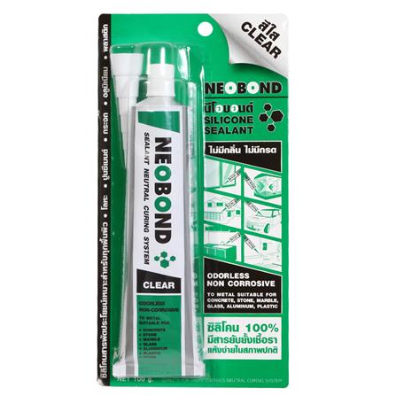 ซิลิโคนไร้กรด NEOBOND 100 ก. สีใส