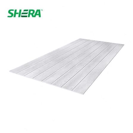 แผ่นผนัง ชัยพฤกษ์เว้นร่อง SHERA 120x240x0.6 ซม. สีธรรมชาติ