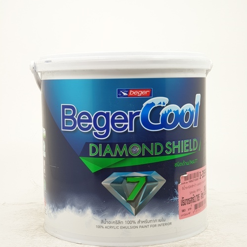 Beger สีทาฝ้าเบเยอร์คูล I-3599 3.5ลิตร สีควันบุหรี่