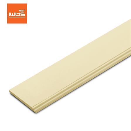 ไม้บัว ตราเพชร 10x300x1.0 ซม. สีเหลืองออร์คิด