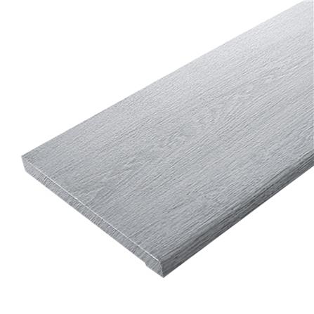 ไม้บันได ลูกนอน SPC ตราเพชร 10 นิ้ว 25x120x2.5 ซม. สีเทาสโตน