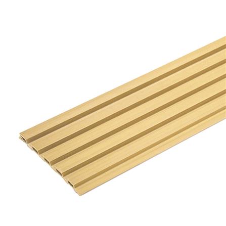 ไม้ผนังภายใน WPC WATSADUNIYOM 15.9X1.0X280 ซม. สีเมเปิ้ล (แพ็ก 3 ชิ้น)