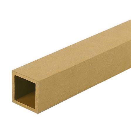 ไม้ระแนง WPC แบบกลวงหน้าใหญ่ WATSADUNIYOM 5.0X5.0X300 ซม. สีสัก