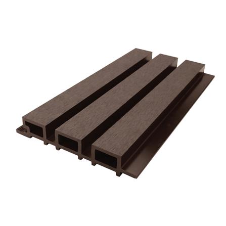 ไม้ผนัง THAISUN TSP-WP136 2.85x13.6x300 ซม. สีน้ำตาลช็อกโกแลต