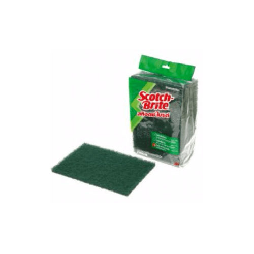 แผ่นใยขัดสก็อตไบรต์ 3M ขนาด 6x9(10ชิ้น/แพ็ค)