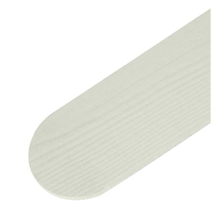 ไม้รั้ว หัวมน DURAONE 10X150X1.2 ซม. สีรองพื้นครีม