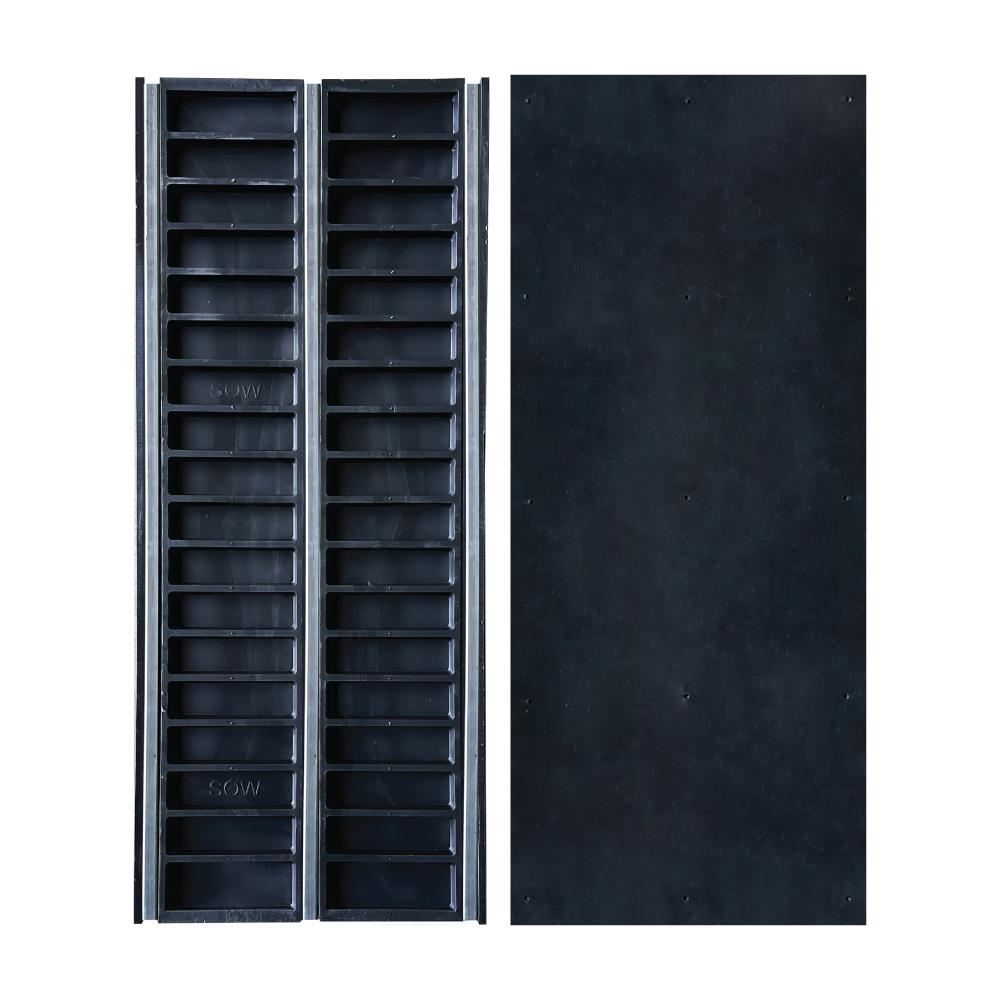 ไม้แบบพลาสติกหล่อคาน SON OF WOOD GI 42x150x2.5 ซม. สีดำ