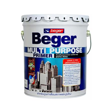 สีรองพื้นปูนเก่า BEGER MULTI PURPOSE PRIMER B-1900 5 แกลลอน